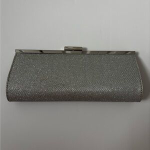 Silver Clutch Bag